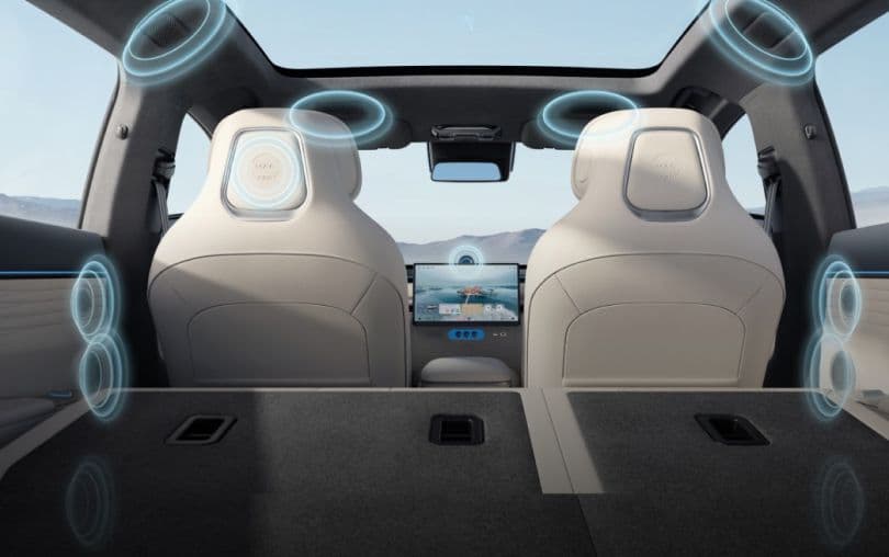 23-speaker audio system